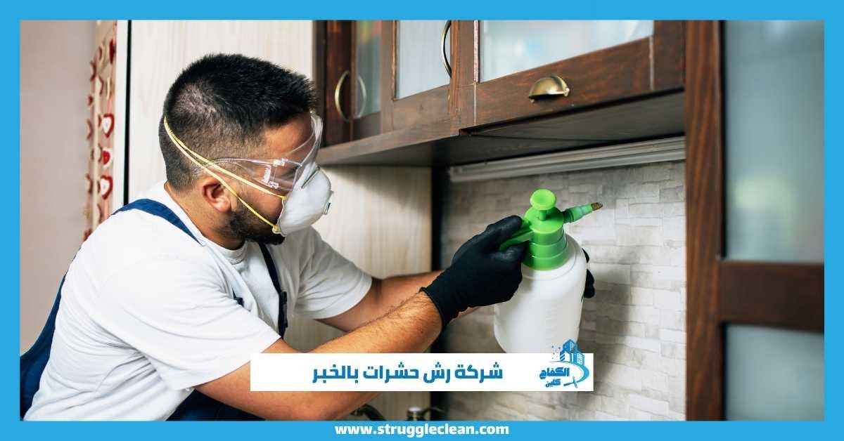 شركة رش حشرات بالخبر
