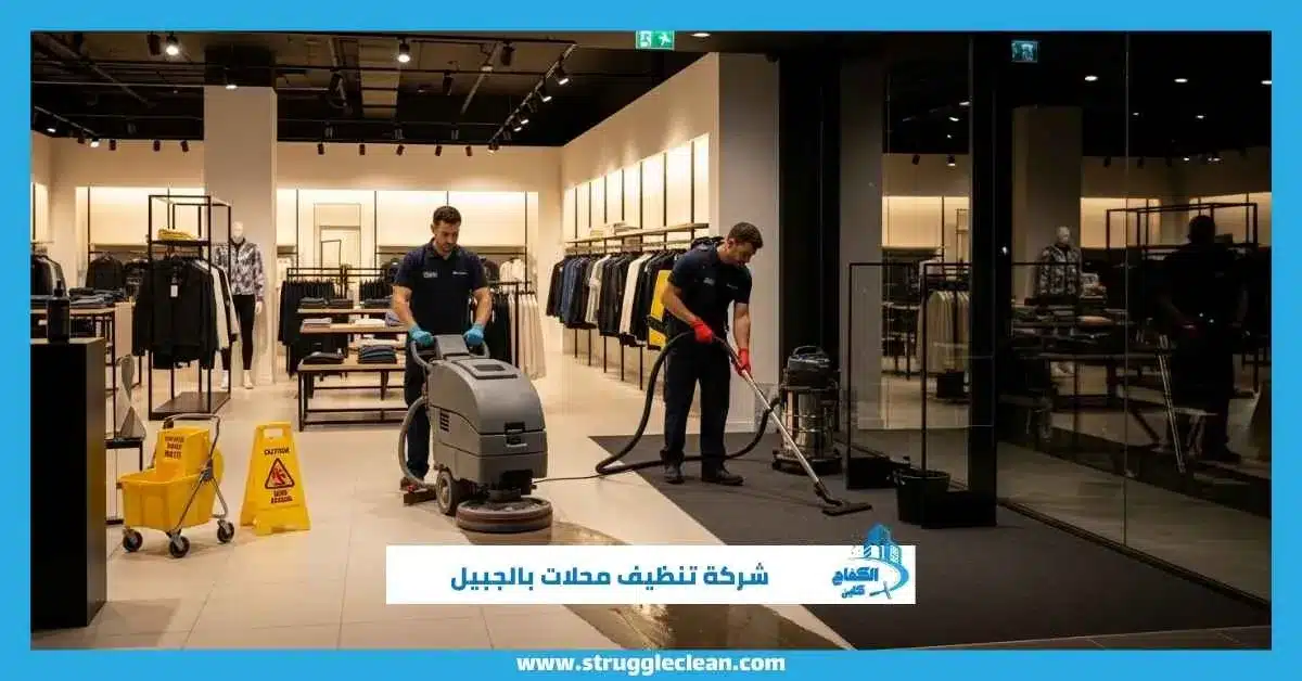 شركة تنظيف محلات بالجبيل