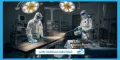  شركة تنظيف مستشفيات بالخبر
