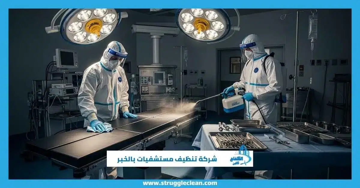  شركة تنظيف مستشفيات بالخبر