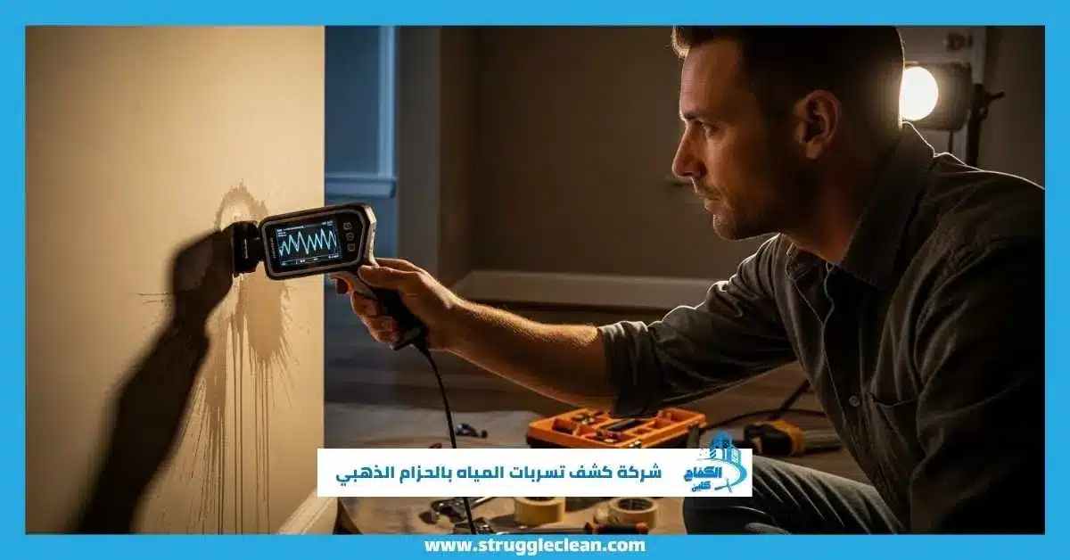 شركة كشف تسربات المياه بالحزام الذهبي