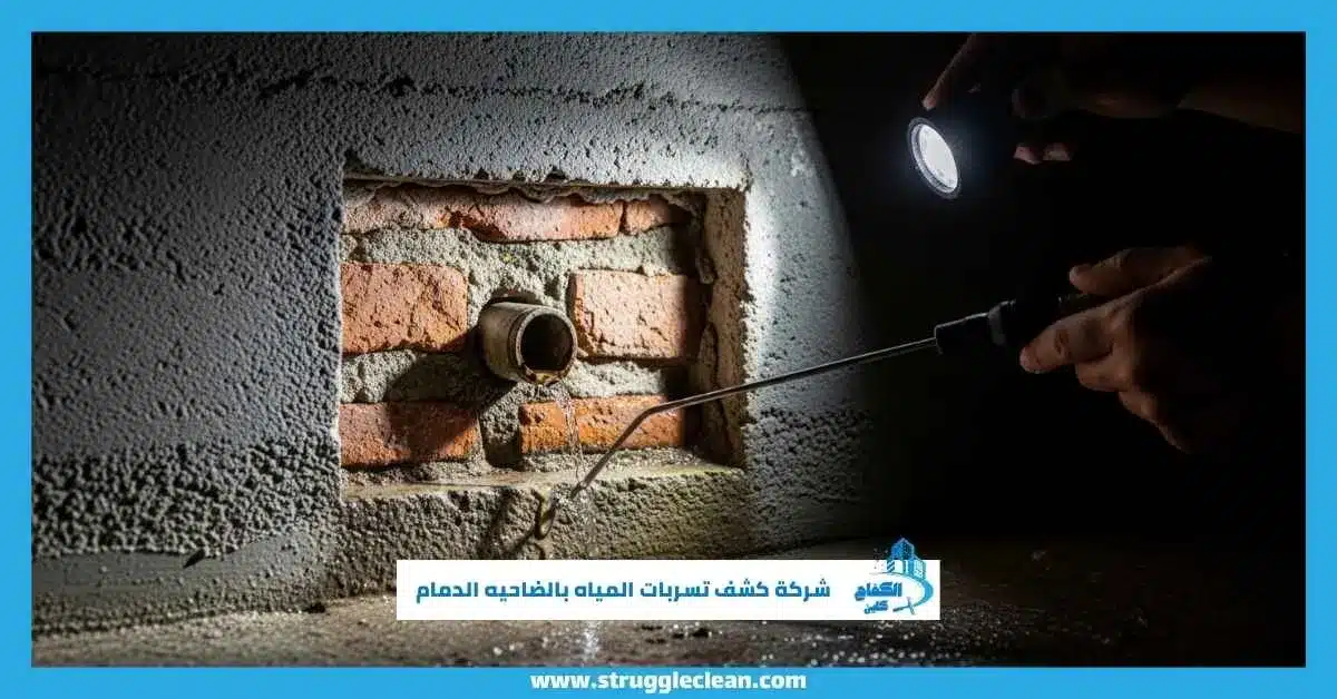 شركة كشف تسربات المياه بالضاحيه الدمام